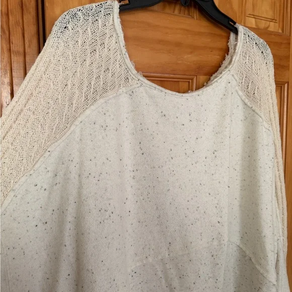 Free People My Girl Pullover Beige Ecru Size Medium - Picture 6 of 11